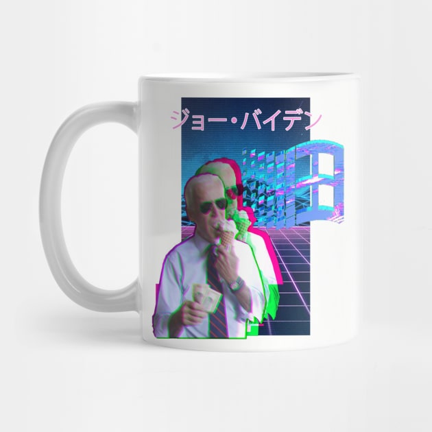 Joe Biden Vaporwave by TKL